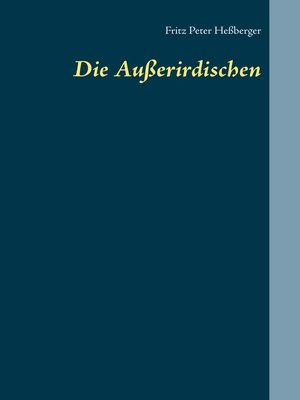 cover image of Die Außerirdischen